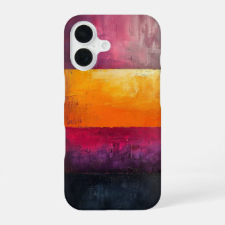 Violet Ember Fields iPhone 16 Case