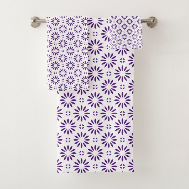 Violet et blanc (En situation)