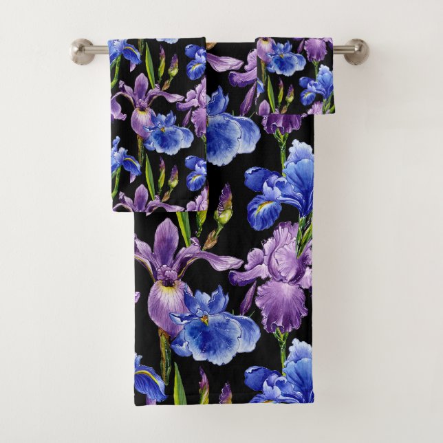 Violet et Blue Iris (En situation)