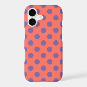 Violet et pois corail vivant