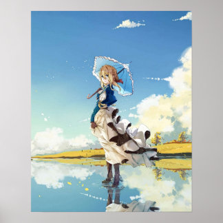 Violet Evergarden Cute Girl Poster