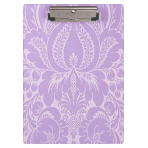 Violet Fantasy Floral Clipboard