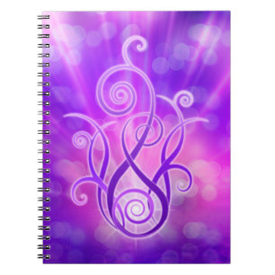Violet Flame / Violet Fire Notebook