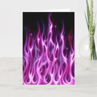Violet Flames Card