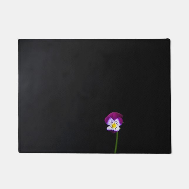 Violet Flower dmcnm Doormat (Front)