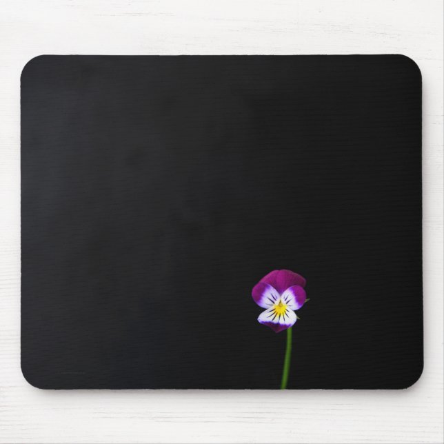 Violet Flower mpcna Mouse Pad (Front)