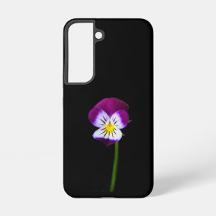 Violet Flower sgcnm Samsung Galaxy Case