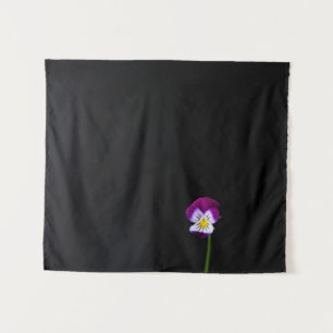 Violet Flower wtcnm Tapestry