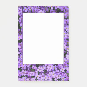 Violet Flowers - Beautiful Purple Spring Post-it Notes