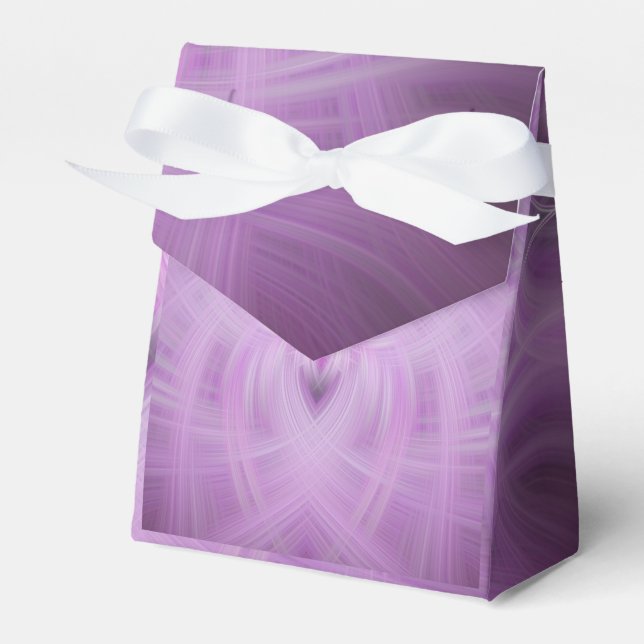 VIOLET - Fractal Art - Favor Box (Front Side)