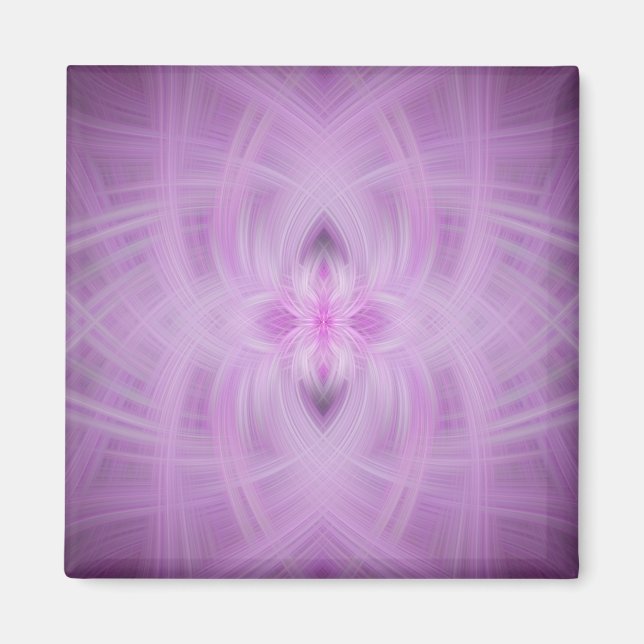 VIOLET -  Fractal Art - Magnet (Front)