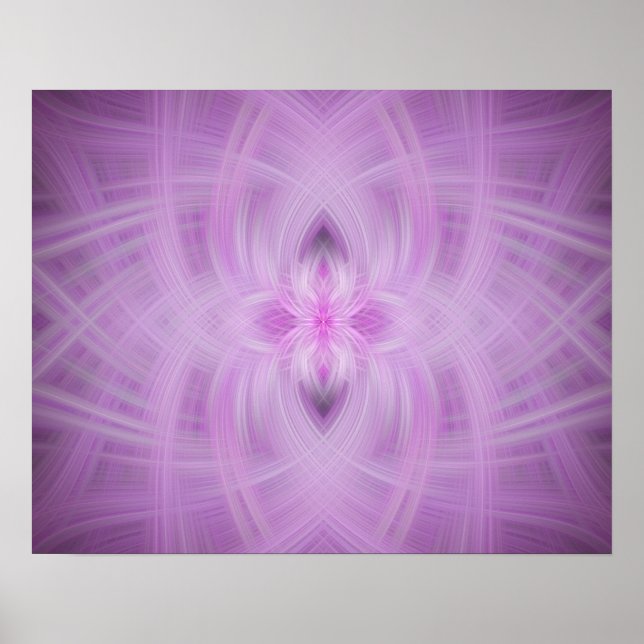 VIOLET -  Fractal Art - Poster (Front)