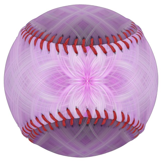 VIOLET -  Fractal Art - Softball (Front)