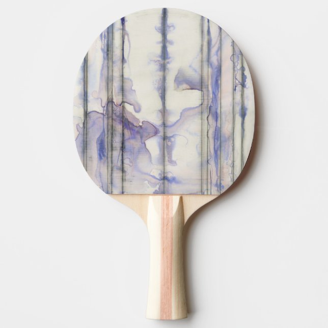 Violet Free Expression Watercolor Ping Pong Paddle (Front)