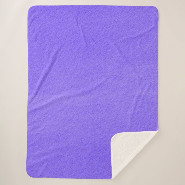 Violet Froth Sherpa Blanket (Front)