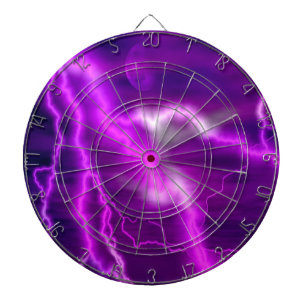 Violet Galaxy Dartboard