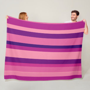 Violet Garden Fleece Blanket