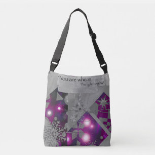 Violet Gem Crossbody Bag