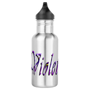 Violet, Girls Name, Logo 532 Ml Water Bottle