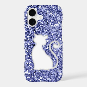 Violet Glitter Look Cat