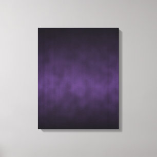 Violet Gothic Ombre Background Art Canvas Print