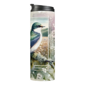 Violet-Green Swallow Bird Forest Prairie Tumbler