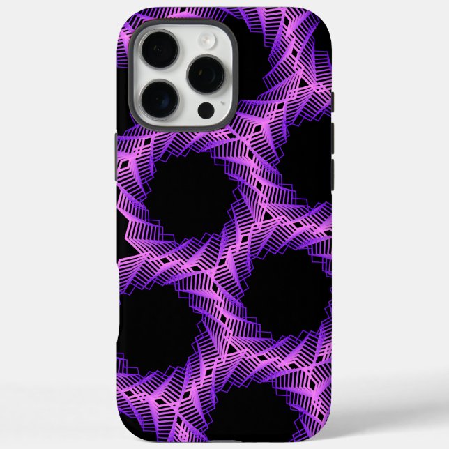 Violet Gridlock Case-Mate iPhone Case (Back)
