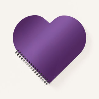 Violet Heart Notebook