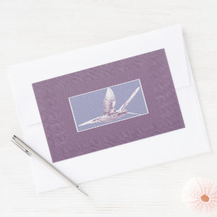 Violet Hummingbird Sticker