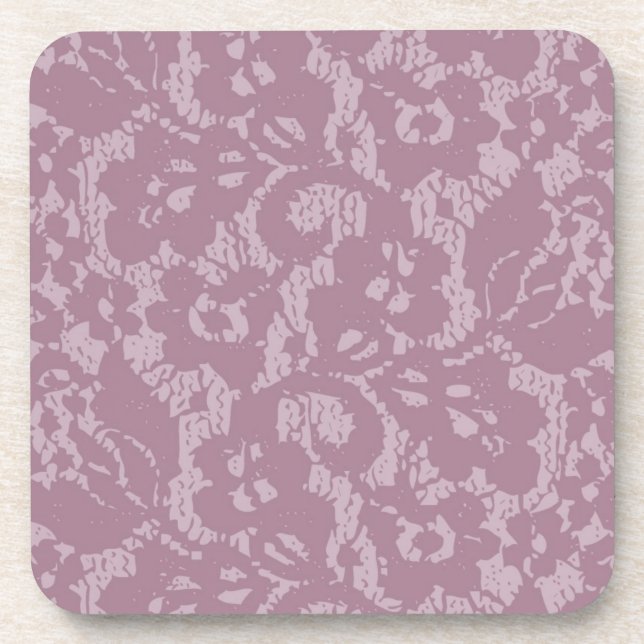Violet lace coaster (Front)