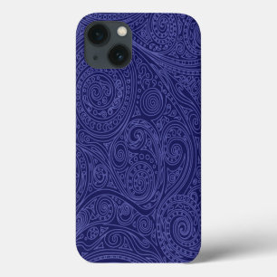 Violet & Lavender Spiral Pattern iPhone 13 Case