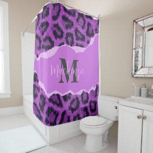Violet Leopard Print