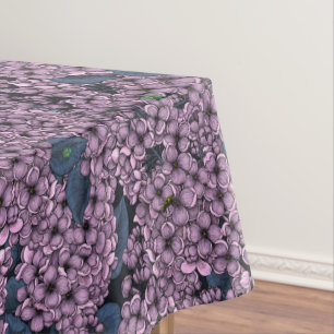 Violet Lilac garden Tablecloth