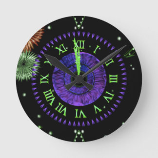 Violet Midnight Clock 
