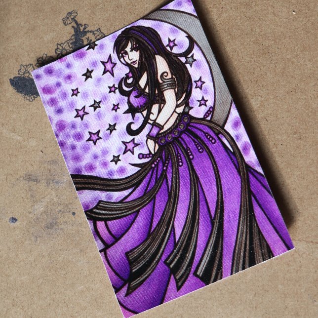Violet Moon Goddess Belly Dancer  Poster (Creator Uploaded)