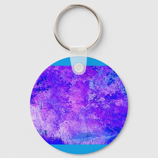 Violet Nature Keychain (Front)