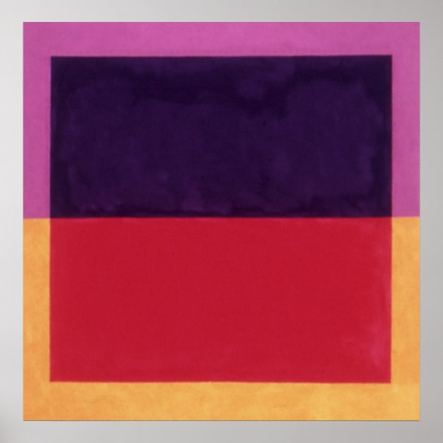 violet on violet, red on yellow 01.01 poster (Front)