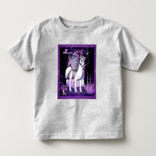 Violet Pegasus Fantasy Art Toddler T-shirt