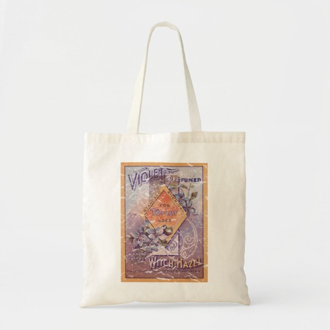 Violet Perfumed - 1903- distressed Tote Bag (Front)