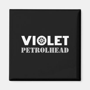 Violet Petrolhead Magnet