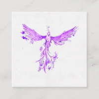 *~*  VIOLET PINK Feathers Phoenix Rising Ashes