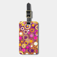 Violet Polka Dot Pattern