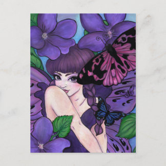"Violet" postcard