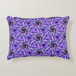 Violet Pulse Accent Pillow