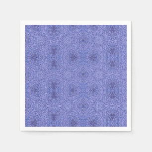 Violet purple delicate geometric pattern napkin