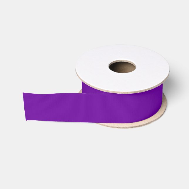 Violet Purple Grosgrain Ribbon (Spool)