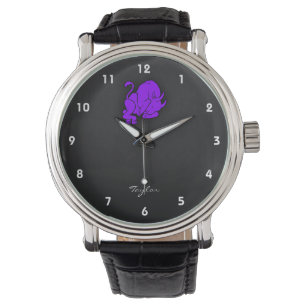 Violet Purple Taurus Watch
