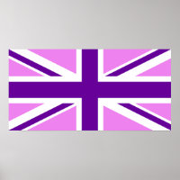 Violet Purple Union Jack