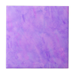 Violet Purple Watercolor Texture Pattern Tile