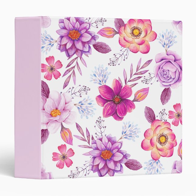 Violet rose binder (Front/Spine)